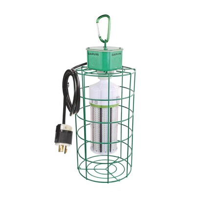 Southwire 40 Watt Corncob LED Job Site Light w/Steel Cage & 6FT Twistlock Cord TL40LEDWTL